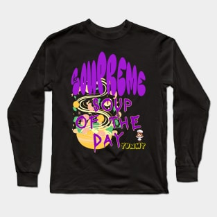 Soupreme - Noodles fun cool text Long Sleeve T-Shirt